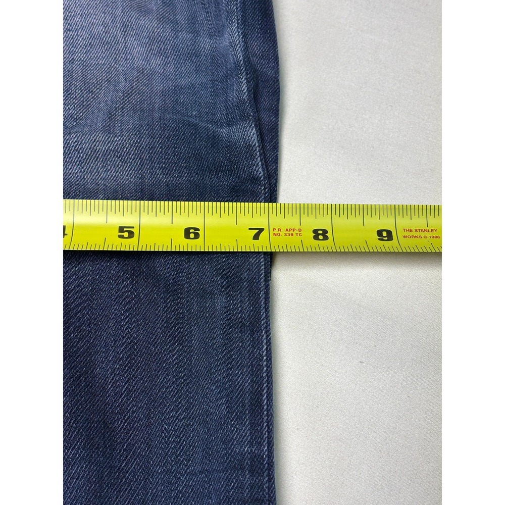 Scotch & Soda Amsterdams Blauw True Blue Jeans Mens 32x34 Dark Wash Button Fly - Picture 15 of 16